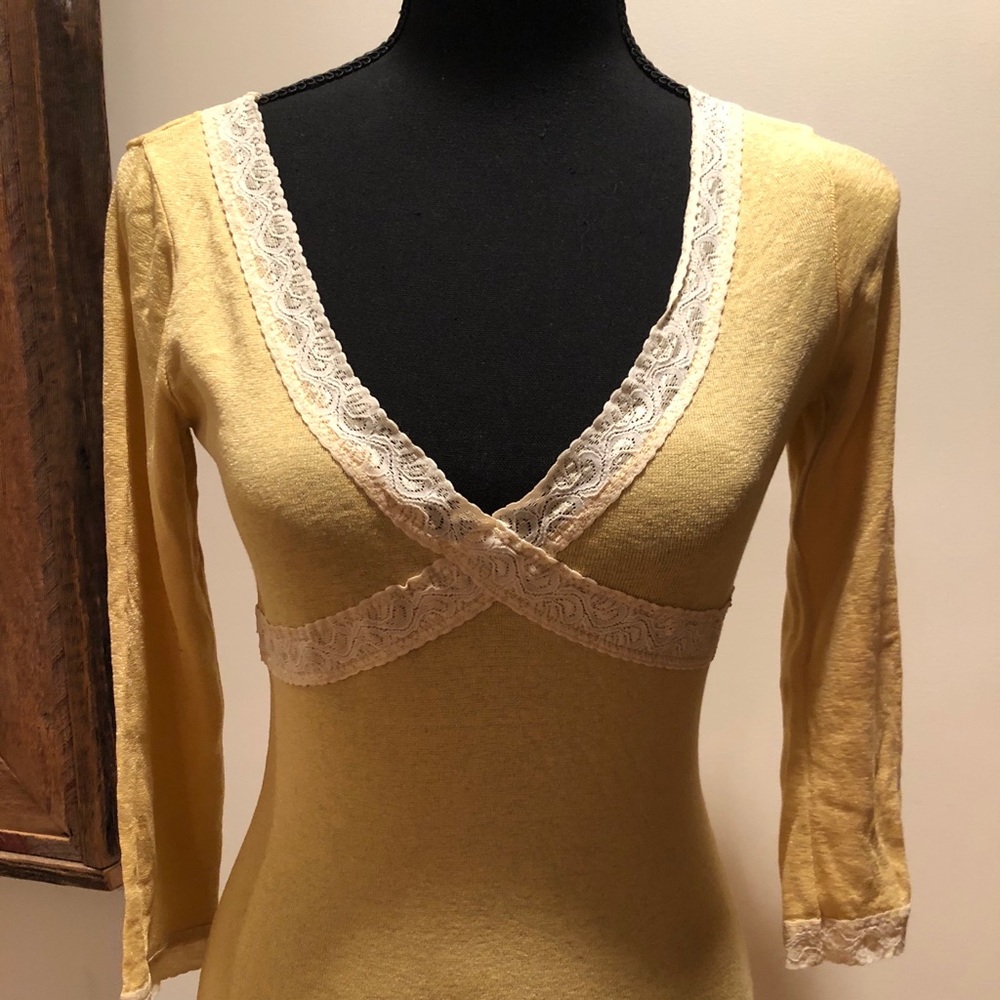 Michael Stars 3/4 sleeve length Top